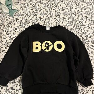 Old Navy Black 'Boo' Toddler Halloween Sweatshirt